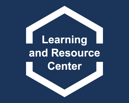 Logo for the Learning and Resource Center.