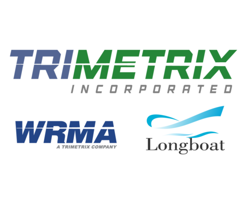 A group of logos, including TriMetrix, WRMA, and Longboat.