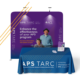 aps tarc backdrop and tabletop with flyers and stickers