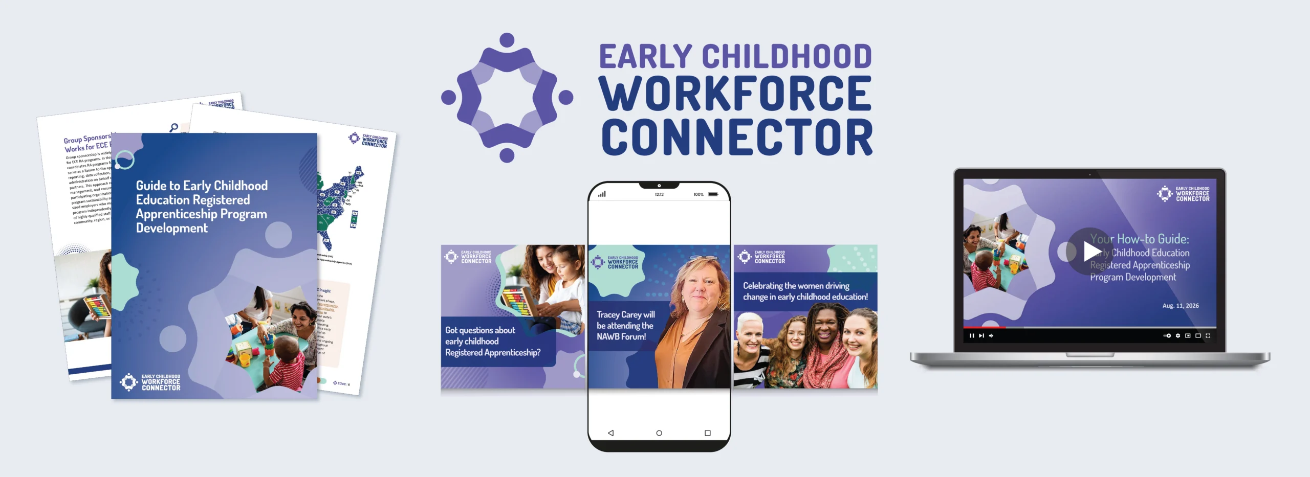 Screenshot of ECWC resources